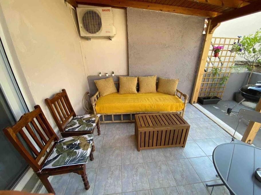 New! Flower Patio House 2 Bdr - Bbq - Wash Machine Λαύριο Εξωτερικό φωτογραφία